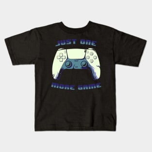 JUST ONE MORE GAME 3rd version Kids T-Shirt